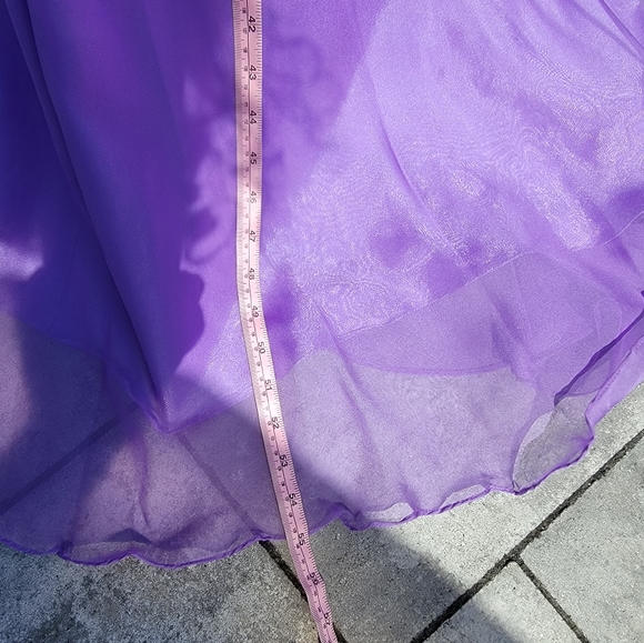 Purple prom formal gown - Picture 6 of 10
